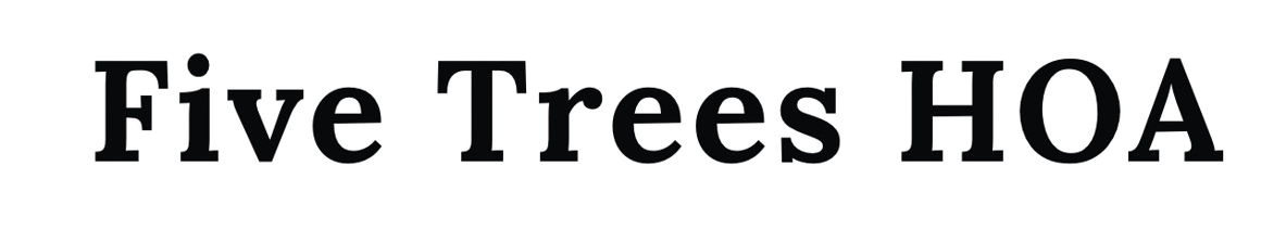 Five Trees HOA